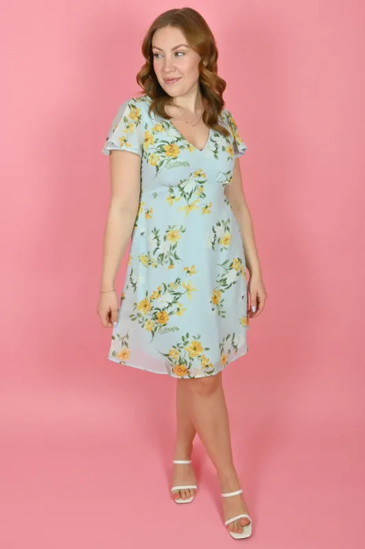 Floral Mini Dress made by Gilli