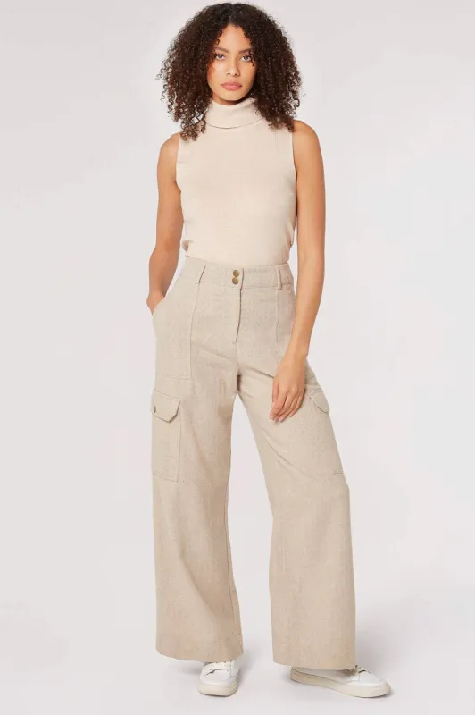 Wide Leg Cargo Trouser sold by Valencia Boutique