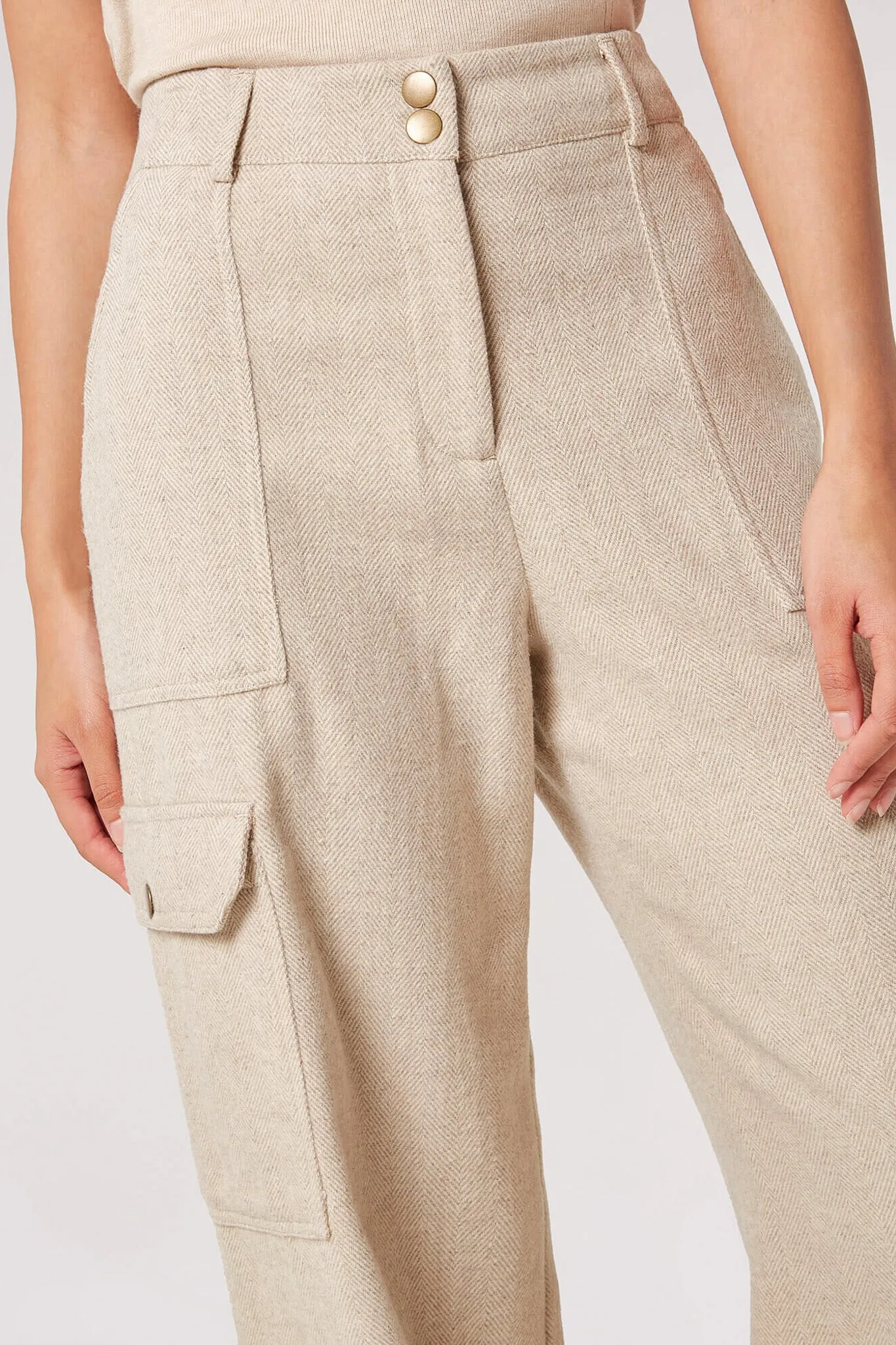 Wide Leg Cargo Trouser sold by Valencia Boutique product image thumbnail 3