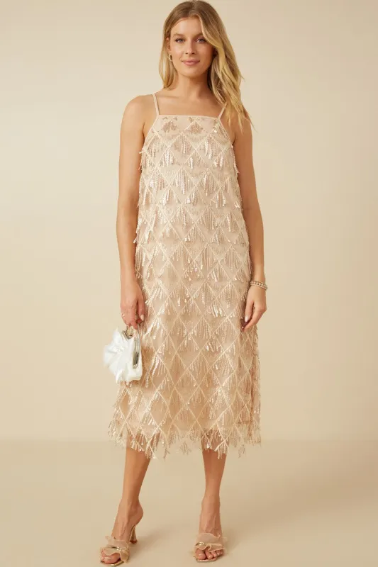 Art Deco Midi Dress (S-3X) sold by Valencia Boutique