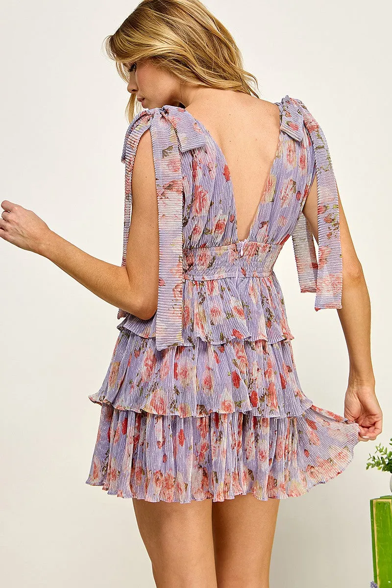 Tiered Mini Dress sold by Valencia Boutique product image thumbnail 2