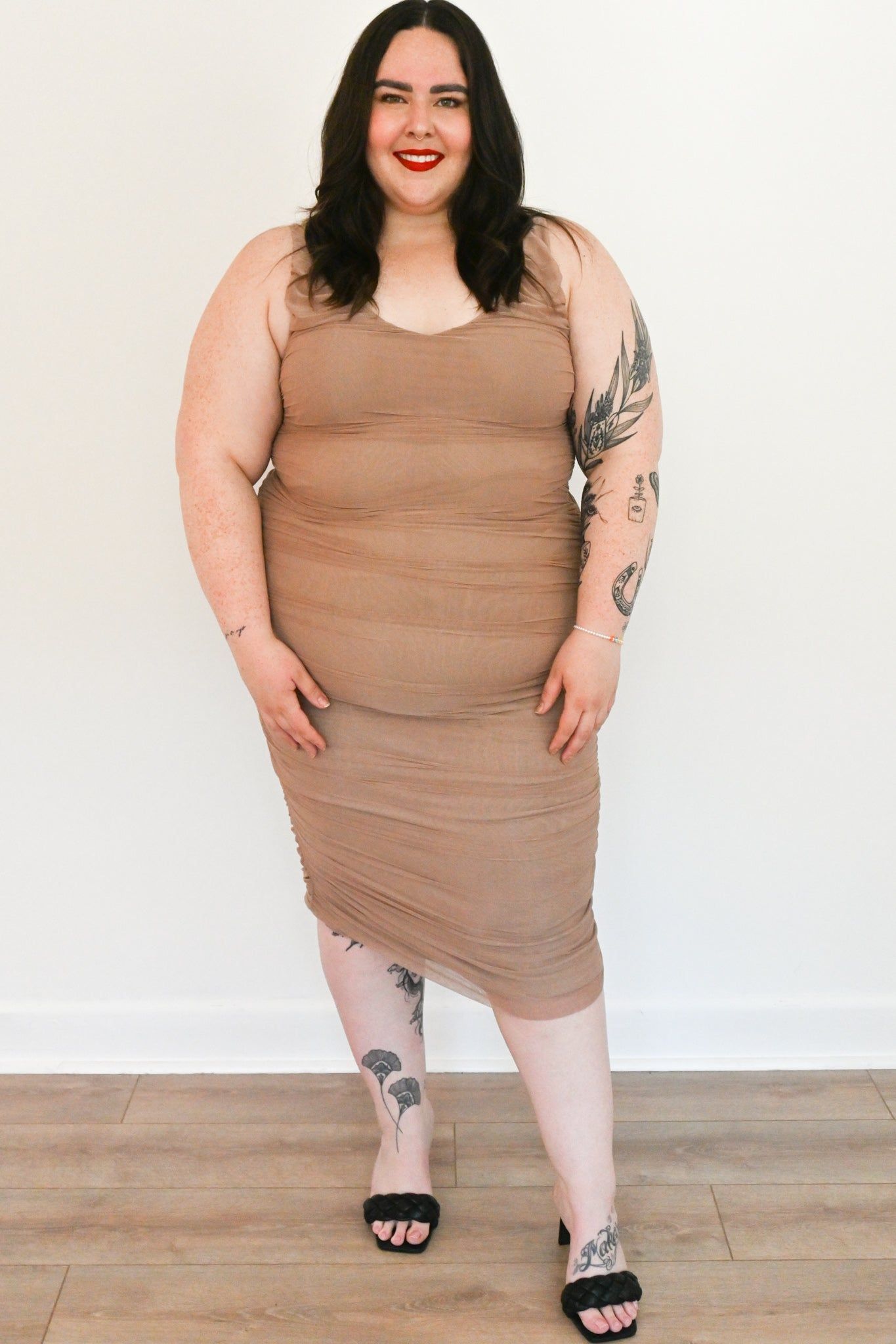 CURVE Bodycon Midi Dress sold by Valencia Boutique product image thumbnail 2