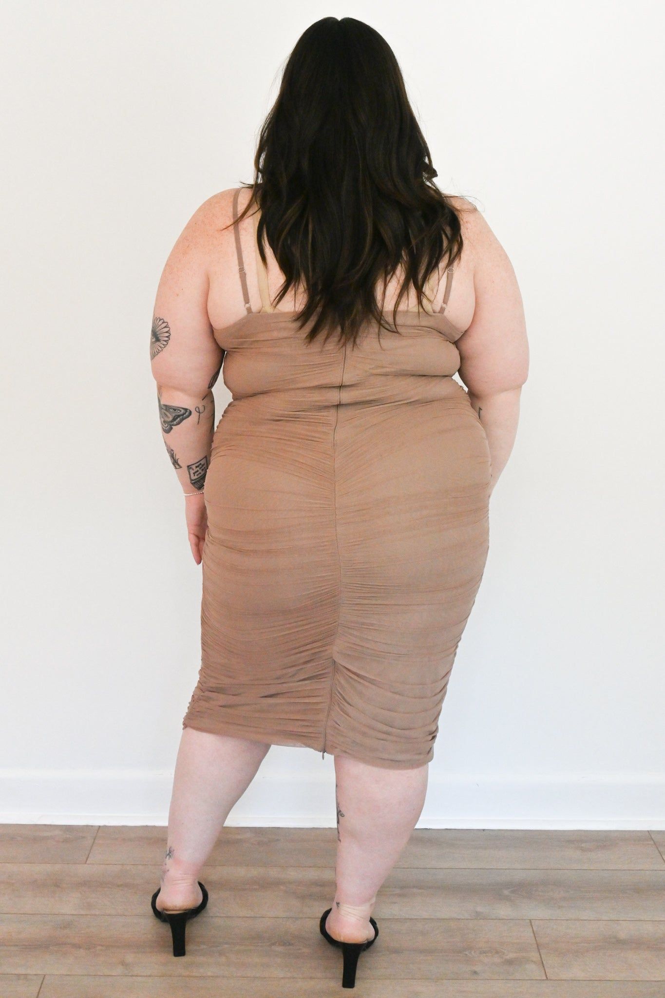 CURVE Bodycon Midi Dress sold by Valencia Boutique product image thumbnail 3