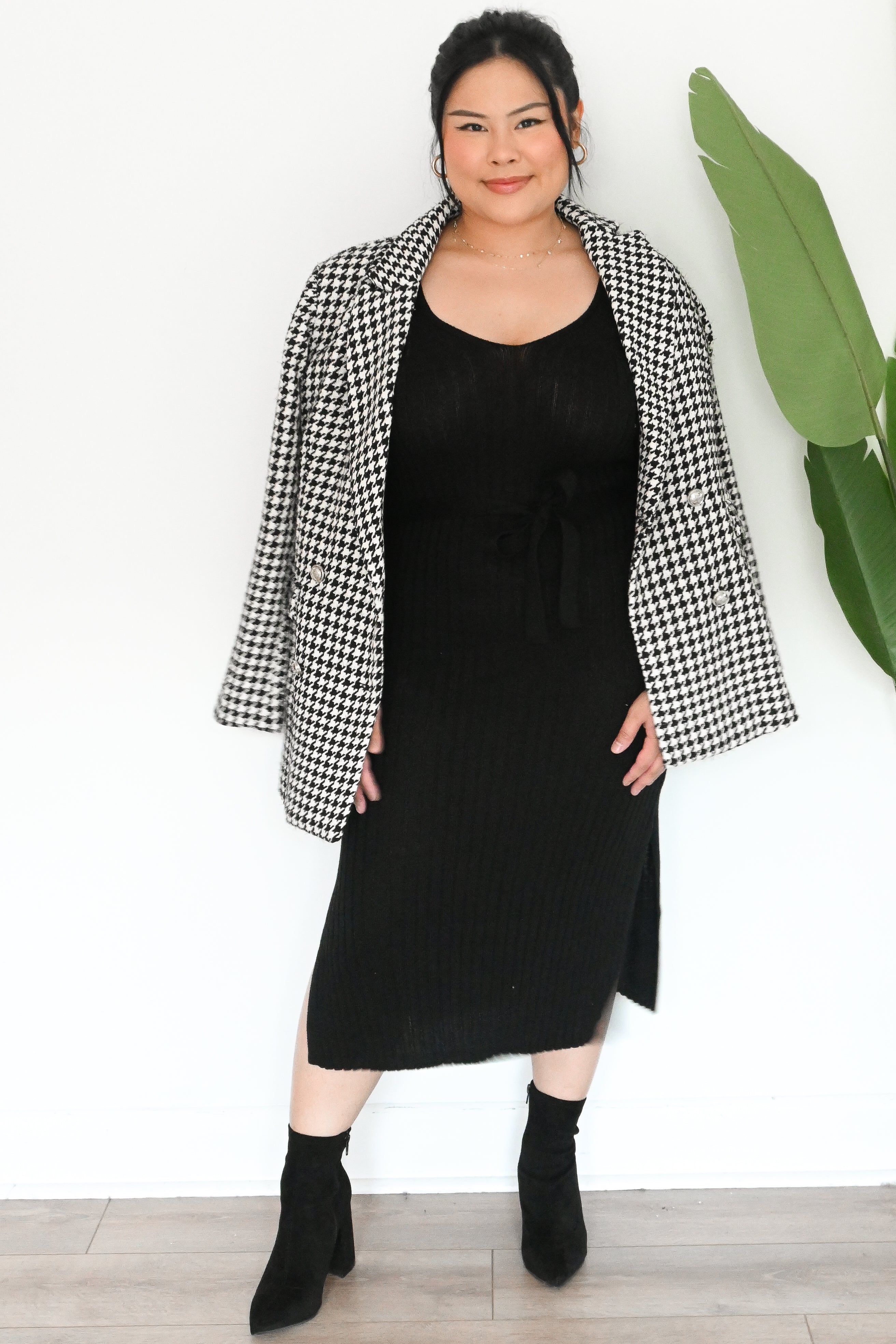 Ribbed Belted Midi Dress sold by Valencia Boutique product image thumbnail 5