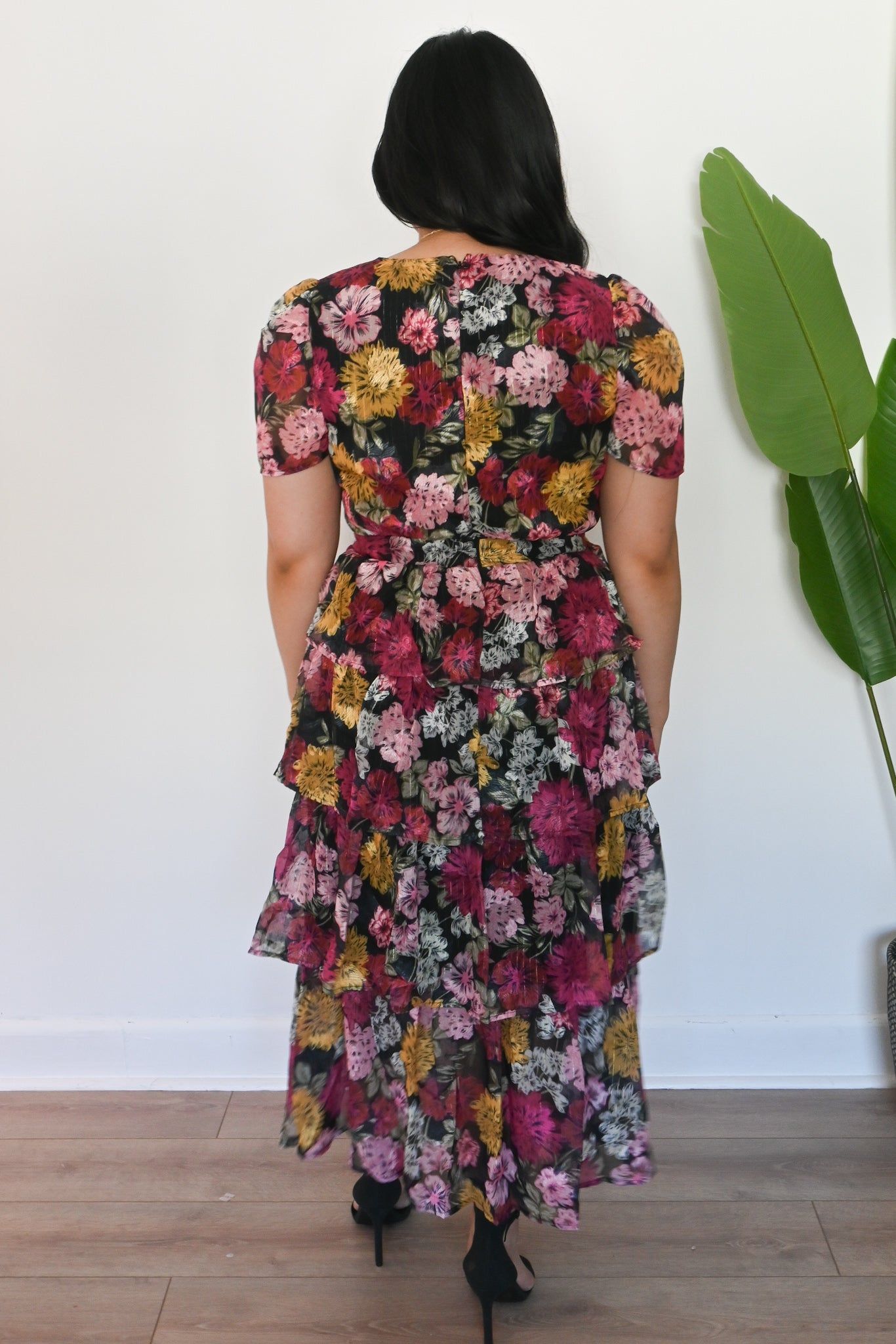 Eliza Tiered Midi Dress sold by Valencia Boutique product image thumbnail 2
