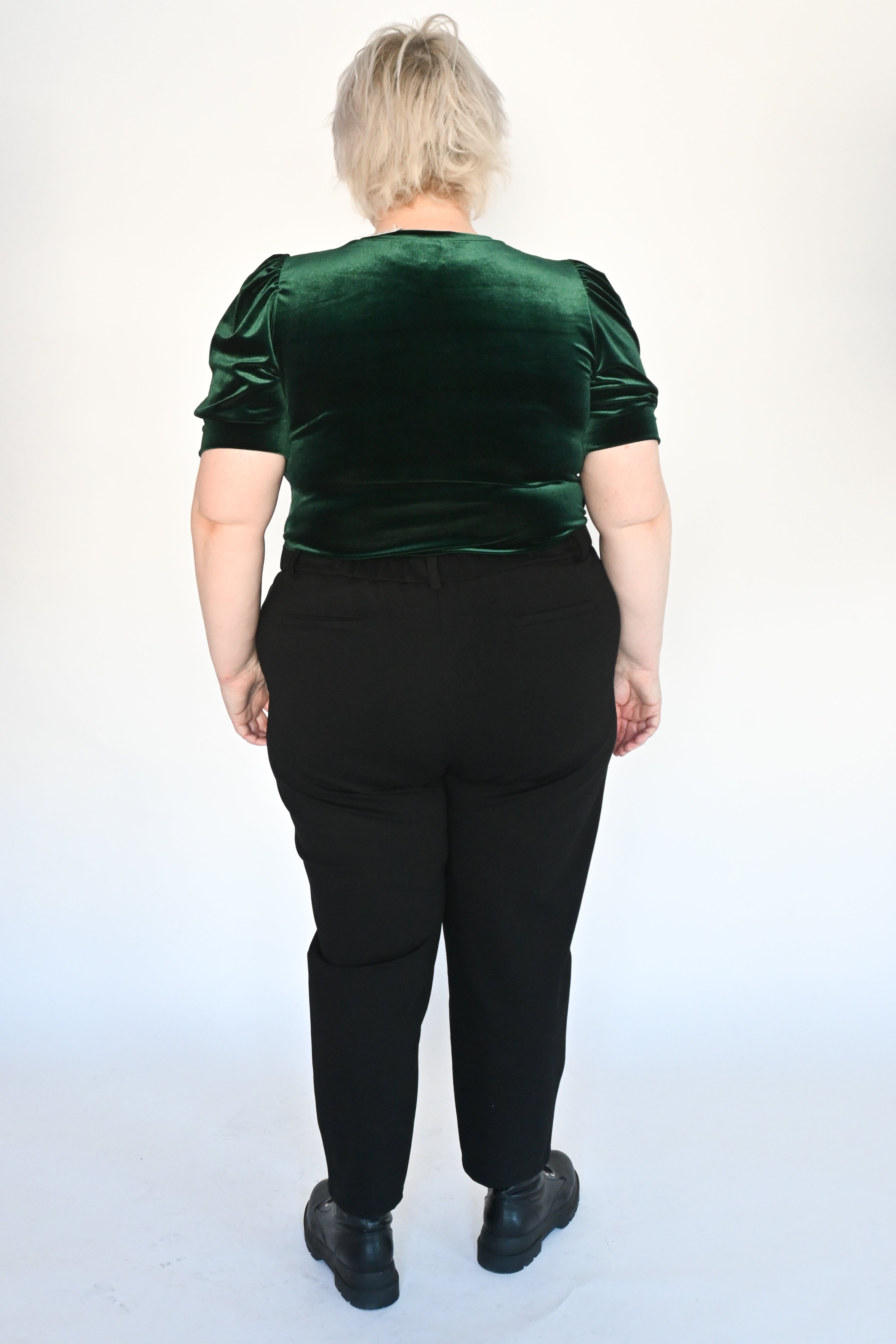 CURVE Velvet Top sold by Valencia Boutique product image thumbnail 5