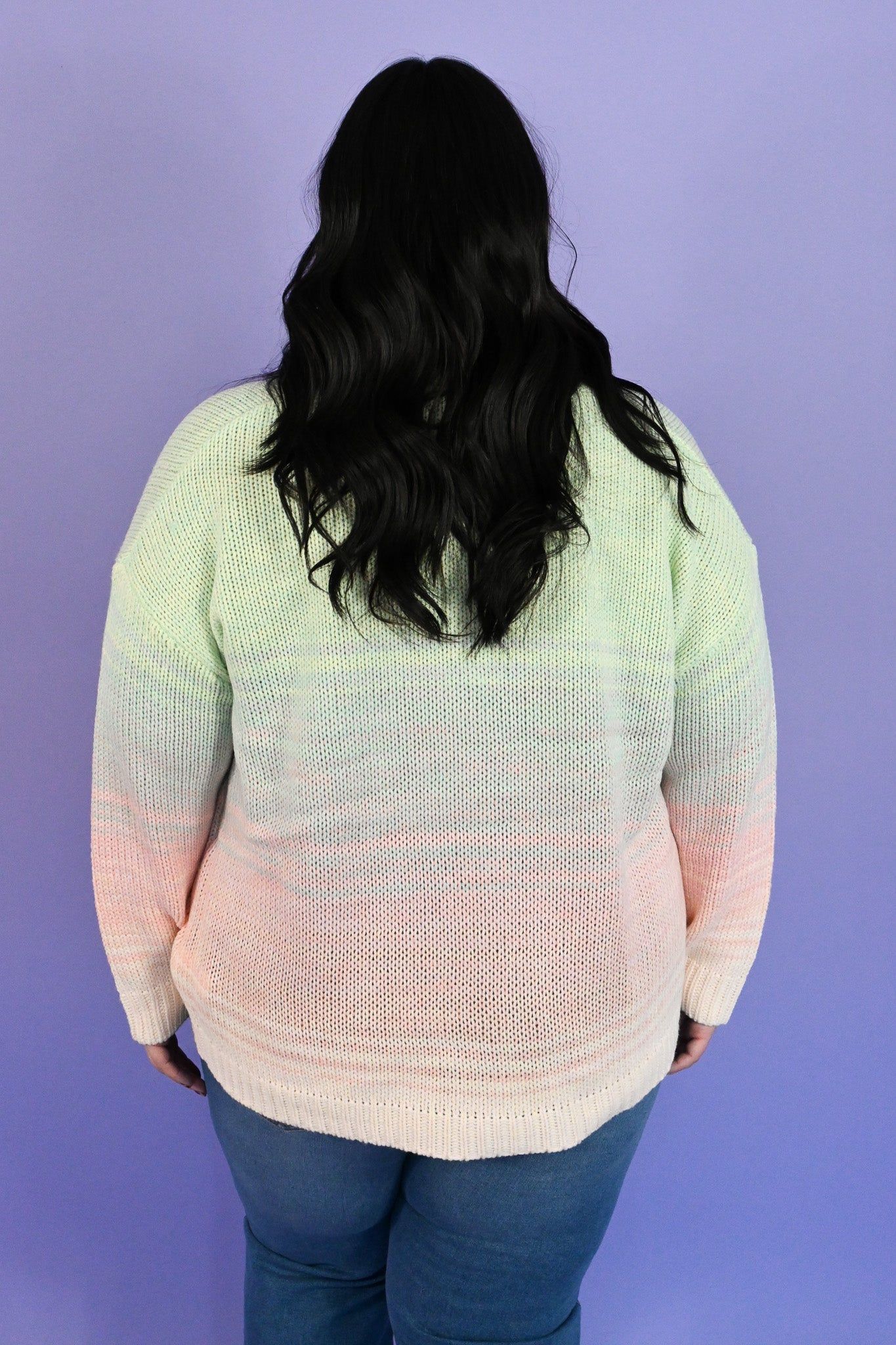 CURVE Ombre Cardigan sold by Valencia Boutique product image thumbnail 3