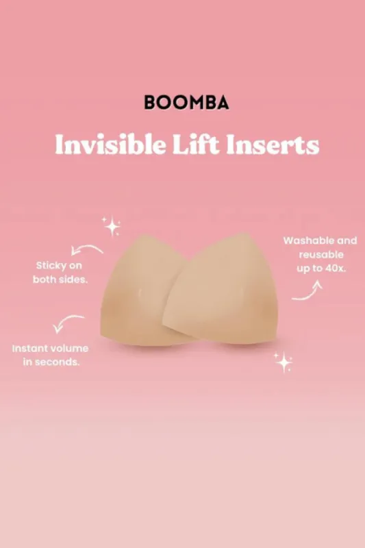 BOOMBA Invisible Lift Inserts sold by Valencia Boutique