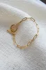 Paperclip Toggle Bracelet sold by Valencia Boutique
