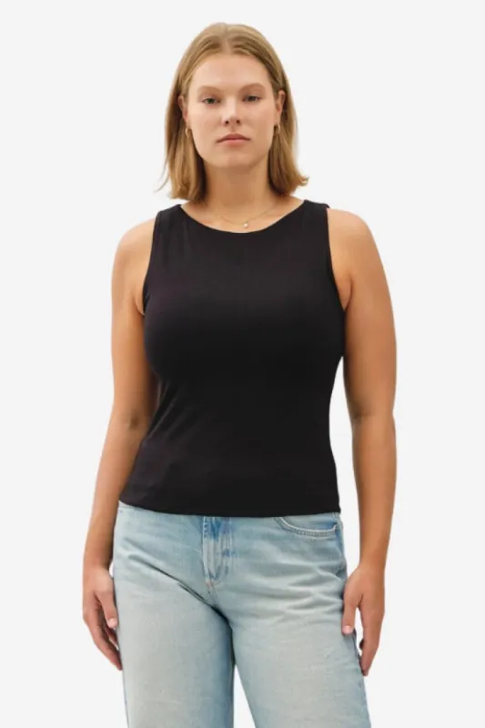 Boat Neck Tank (S-3X) sold by Valencia Boutique