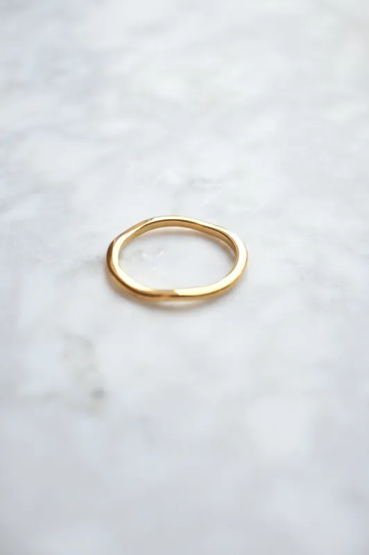 Wave Ring - Thin sold by Valencia Boutique