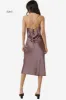 Lace Cowl Slip Dress sold by Valencia Boutique