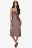 Lace Cowl Slip Dress sold by Valencia Boutique