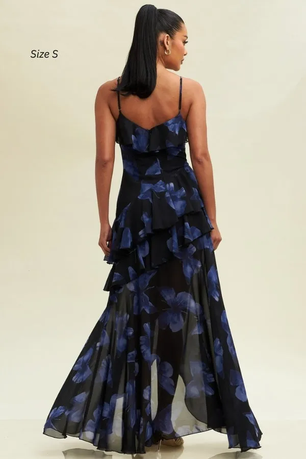 Fiona Printed Maxi Dress sold by Valencia Boutique product image thumbnail 4