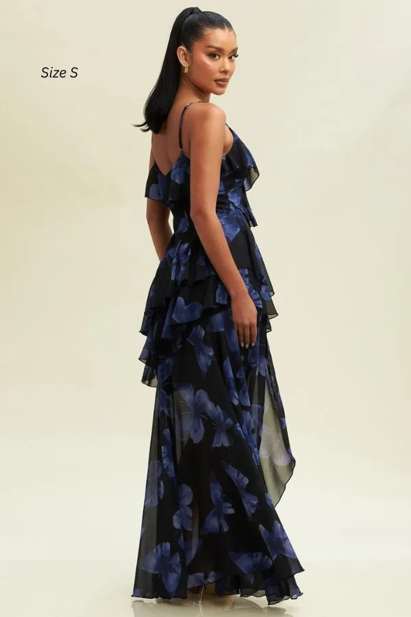 Fiona Printed Maxi Dress sold by Valencia Boutique product image thumbnail 3