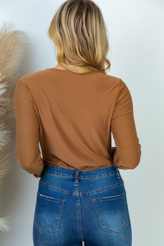 Square Neck Bodysuit sold by Valencia Boutique product image thumbnail 5