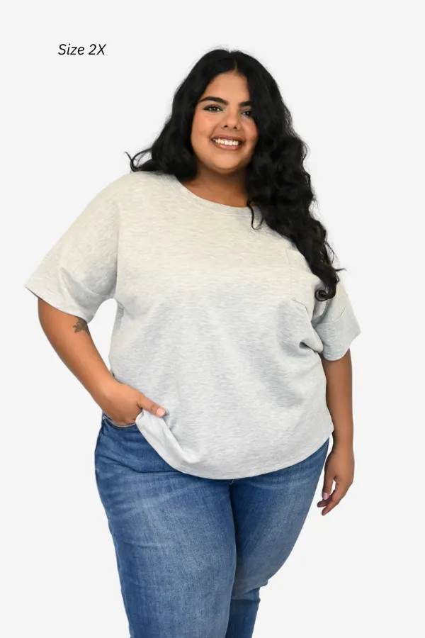 CURVE Boxy Tee sold by Valencia Boutique product image thumbnail 2
