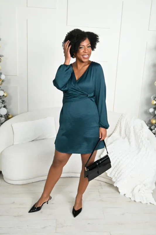 Long Sleeve Mini Dress sold by Valencia Boutique