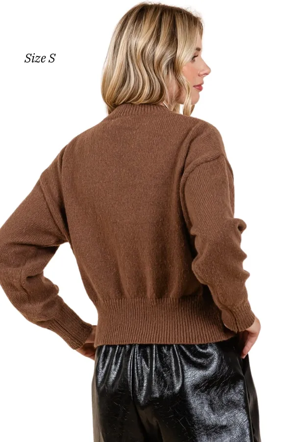 Holly Pullover Sweater (S-3X) sold by Valencia Boutique product image thumbnail 3