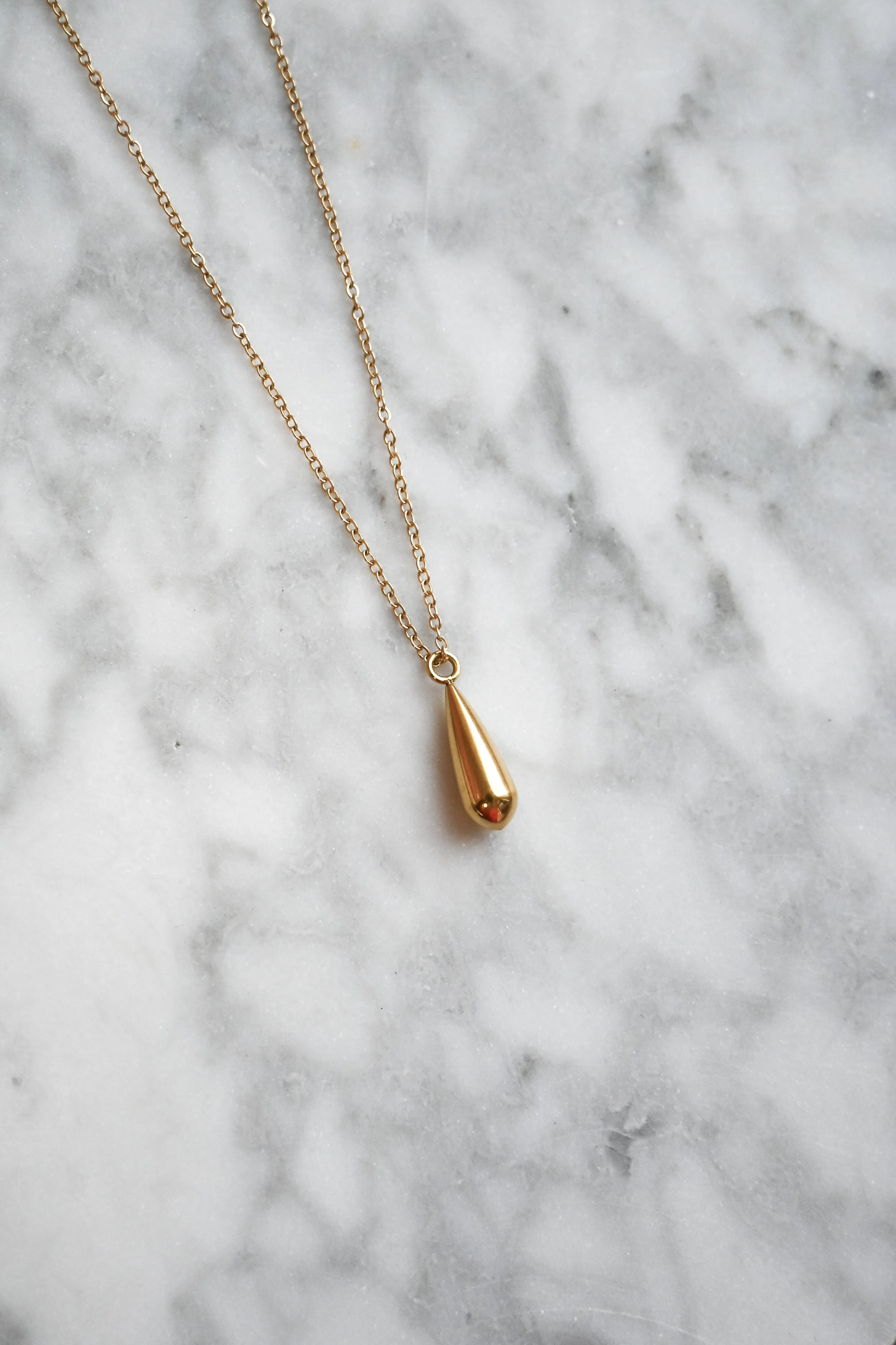 Waterdrop Pendant Necklace sold by Valencia Boutique