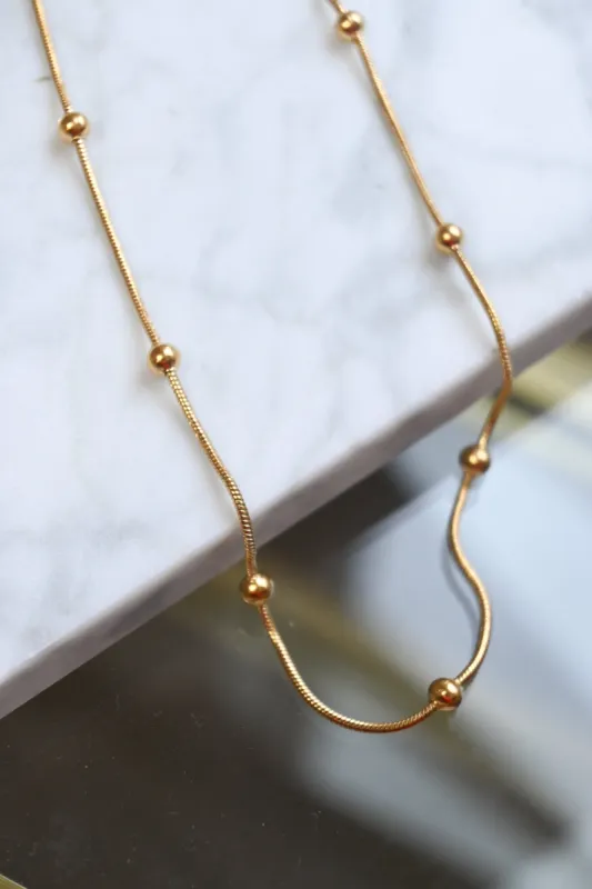 Satellite Chain Necklace sold by Valencia Boutique
