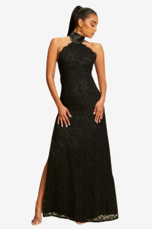 Lace Maxi Dress sold by Valencia Boutique