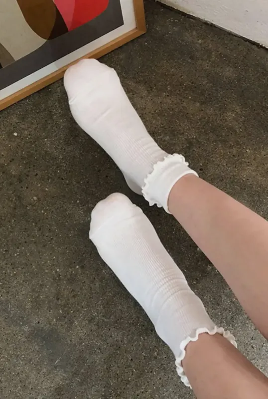 Ruffle Socks sold by Valencia Boutique
