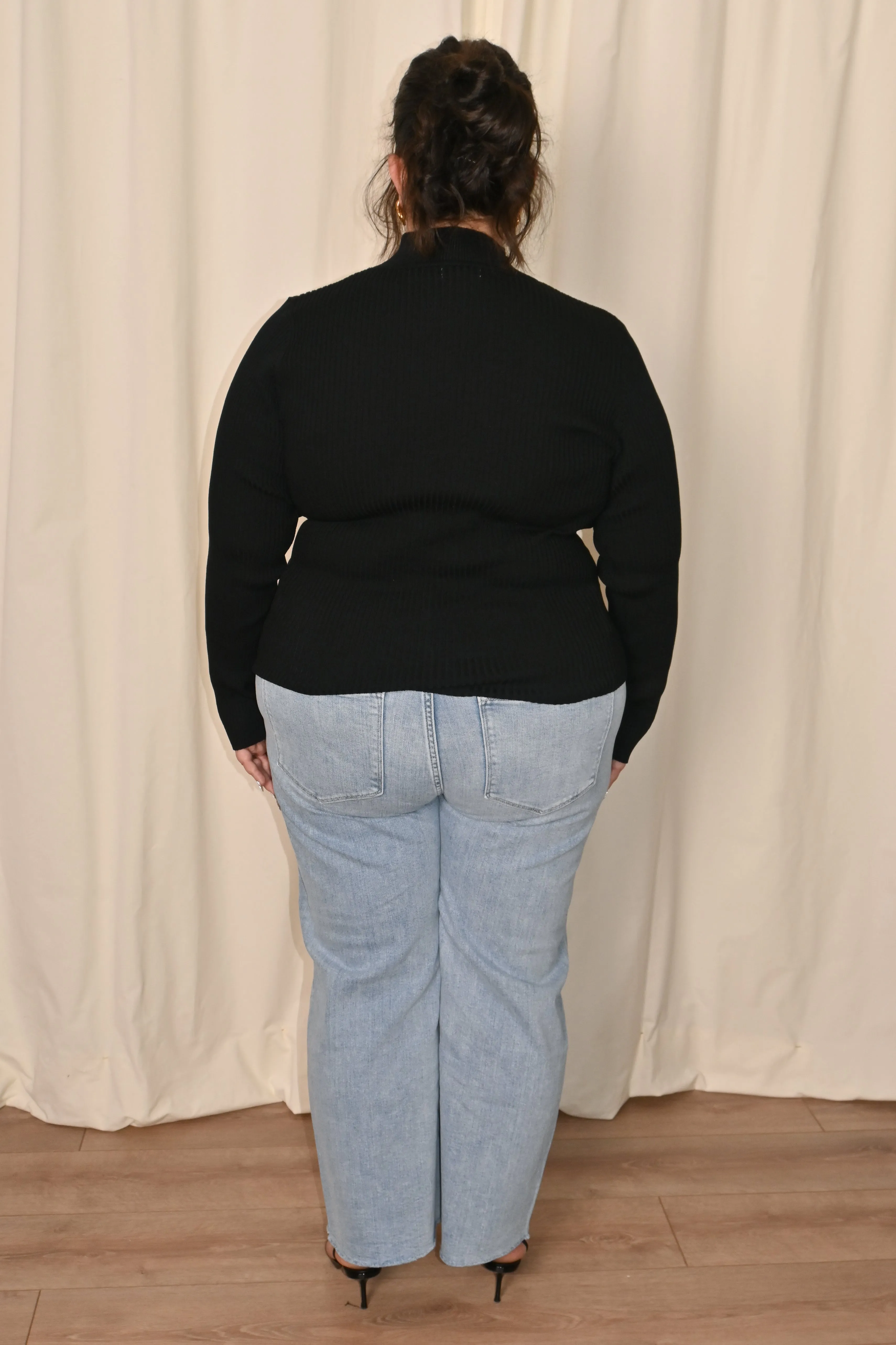 Ribbed Knit LS Top (S-3X) sold by Valencia Boutique product image thumbnail 5