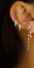 Trailing Crystal Drop Earring sold by Valencia Boutique