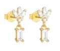 Mini Crystal Drop Earring sold by Valencia Boutique