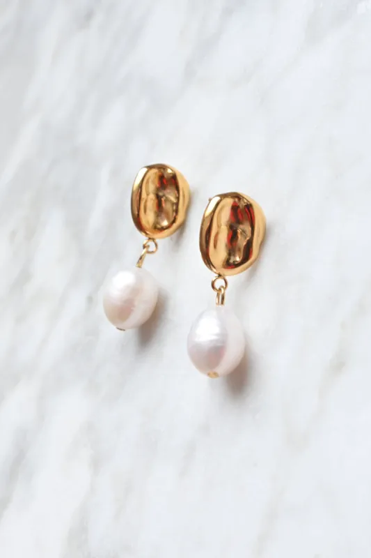 Pearl Drop Earring sold by Valencia Boutique