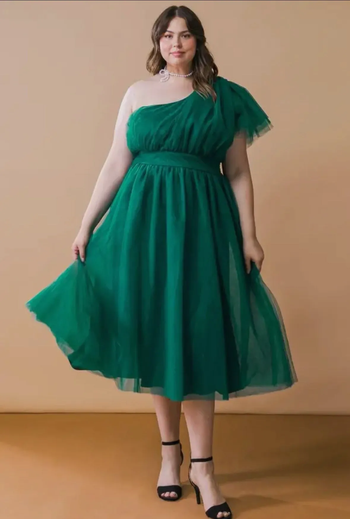 CURVE Tulle Midi Dress sold by Valencia Boutique product image thumbnail 3