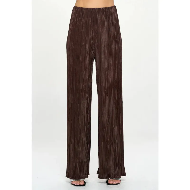 Plisse Pants (S-3X) sold by Valencia Boutique