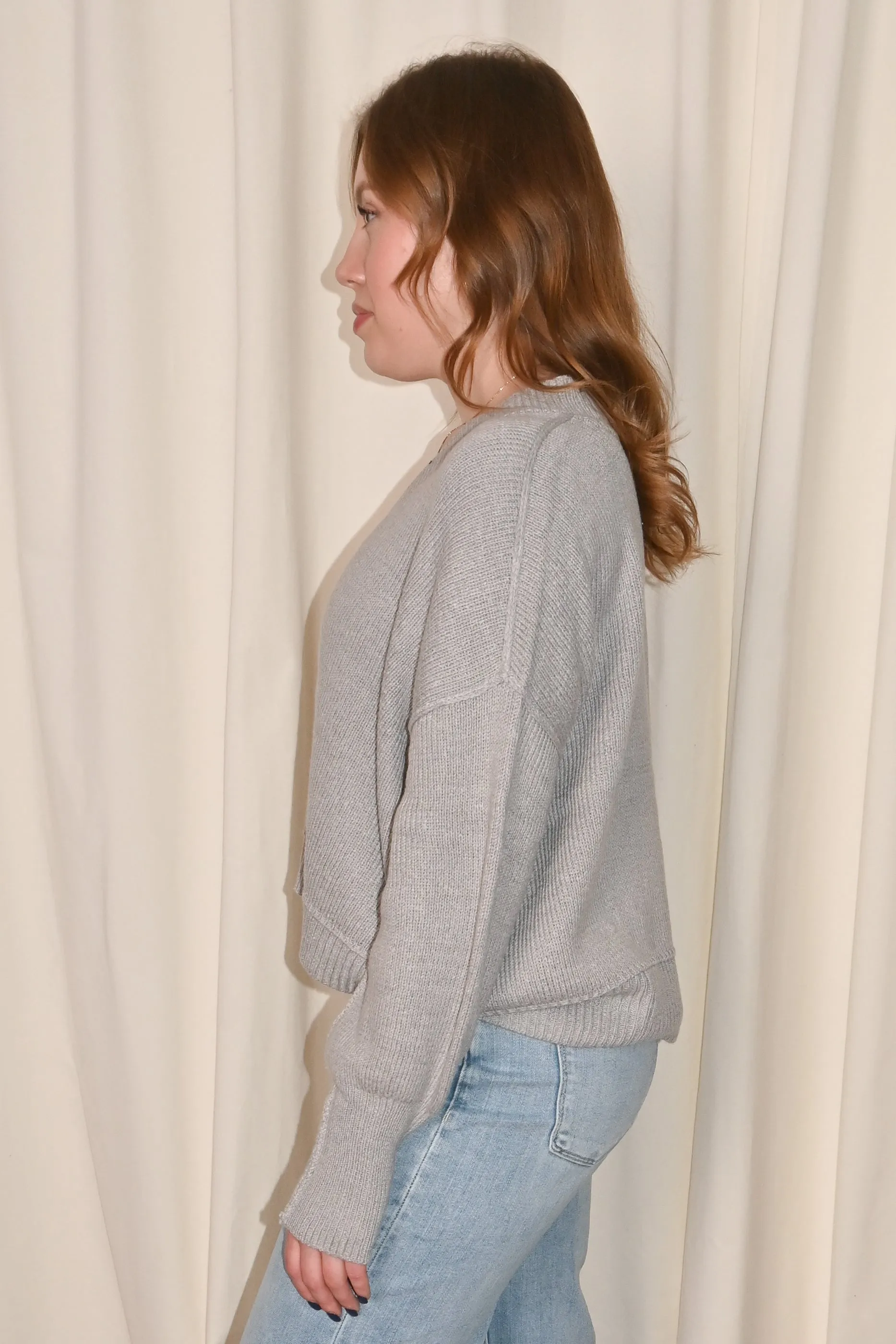 Sumire V-Neck Cardigan sold by Valencia Boutique product image thumbnail 2