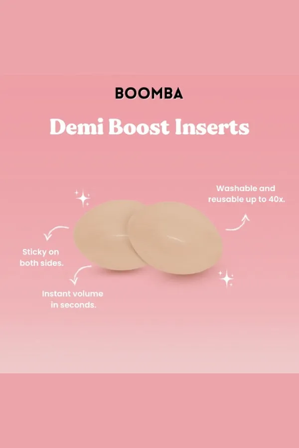 BOOMBA Demi Boost Inserts sold by Valencia Boutique