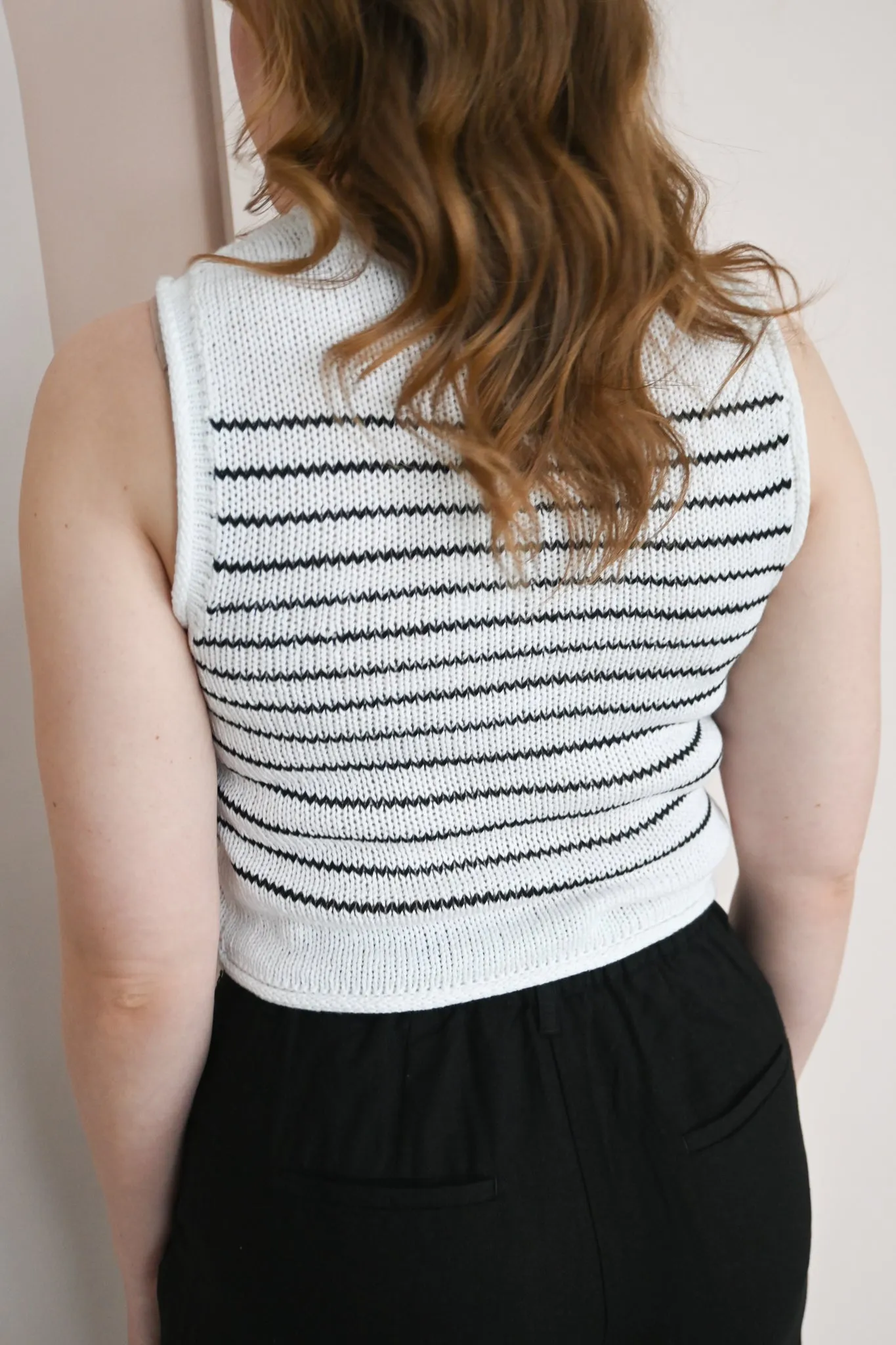 Kerensa Striped Tank sold by Valencia Boutique product image thumbnail 3