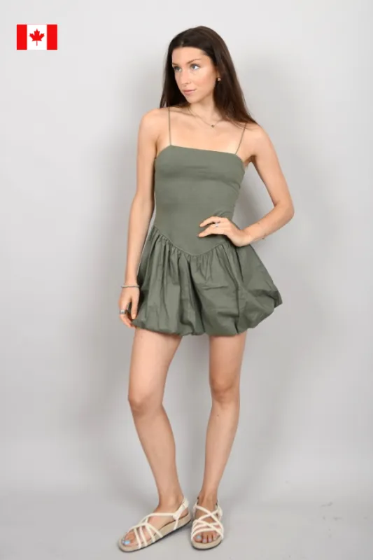 Sanessa Balloon Mini Dress sold by Valencia Boutique