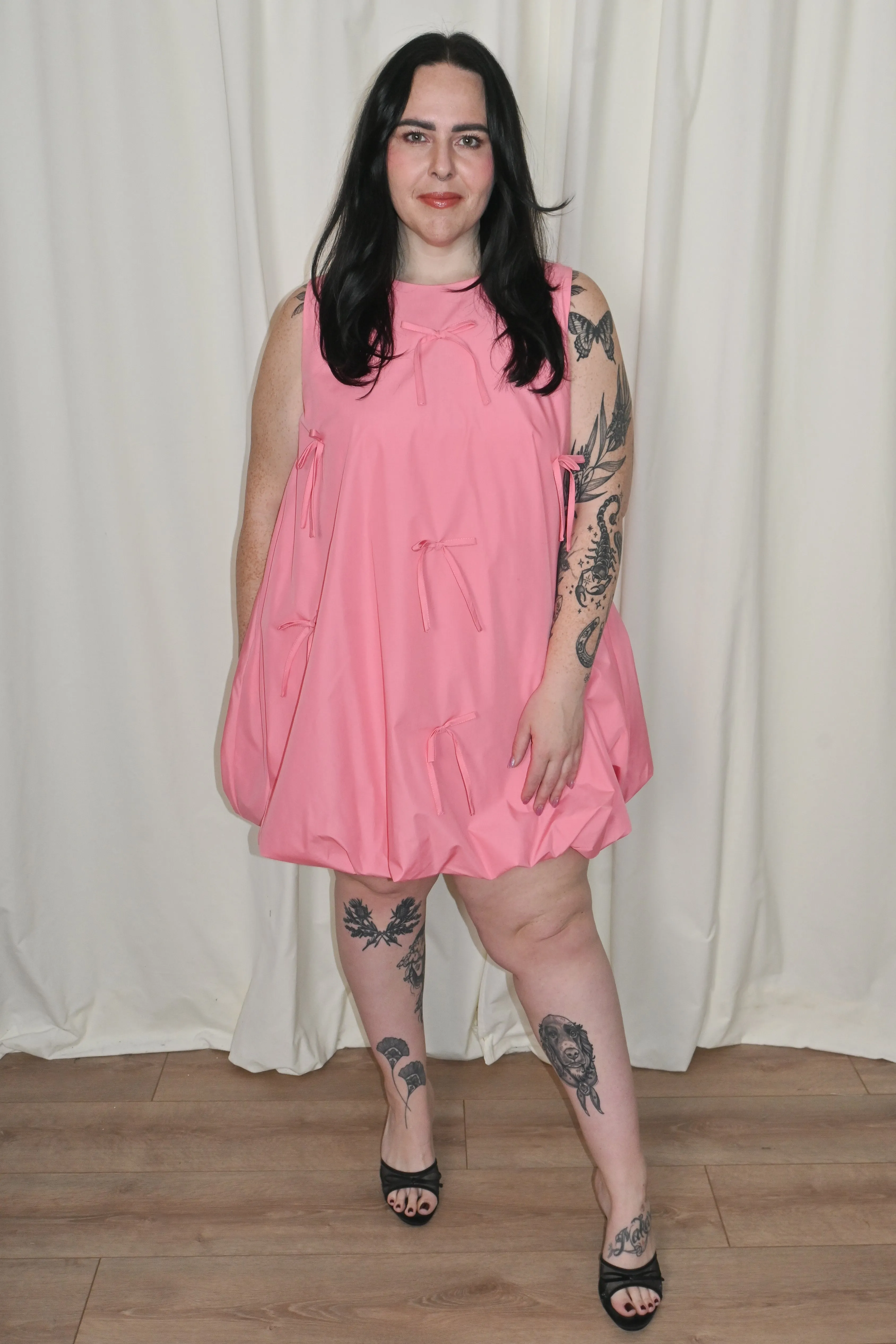 CURVE Bow Mini Dress sold by Valencia Boutique product image thumbnail 2