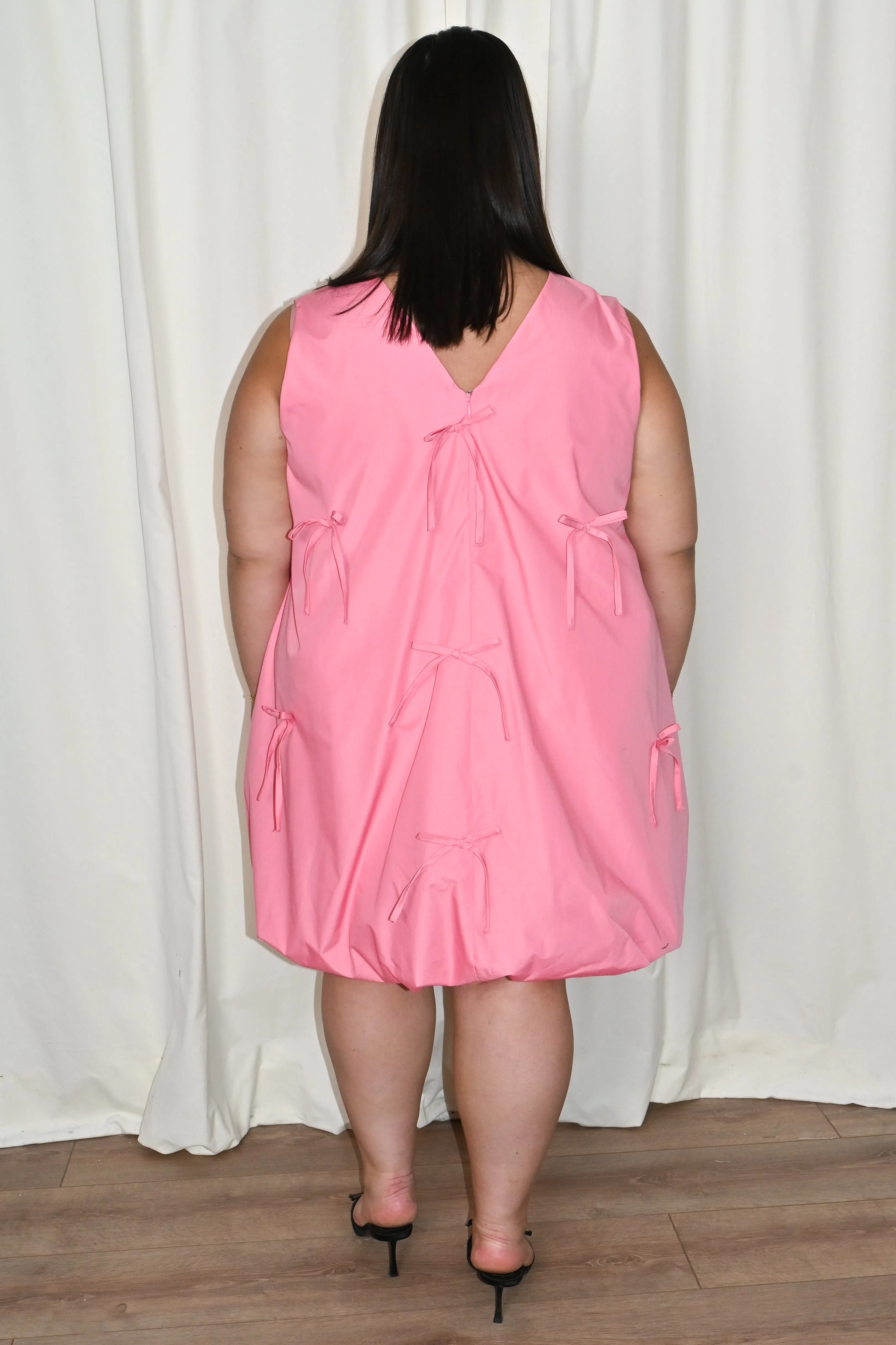 CURVE Bow Mini Dress sold by Valencia Boutique product image thumbnail 3