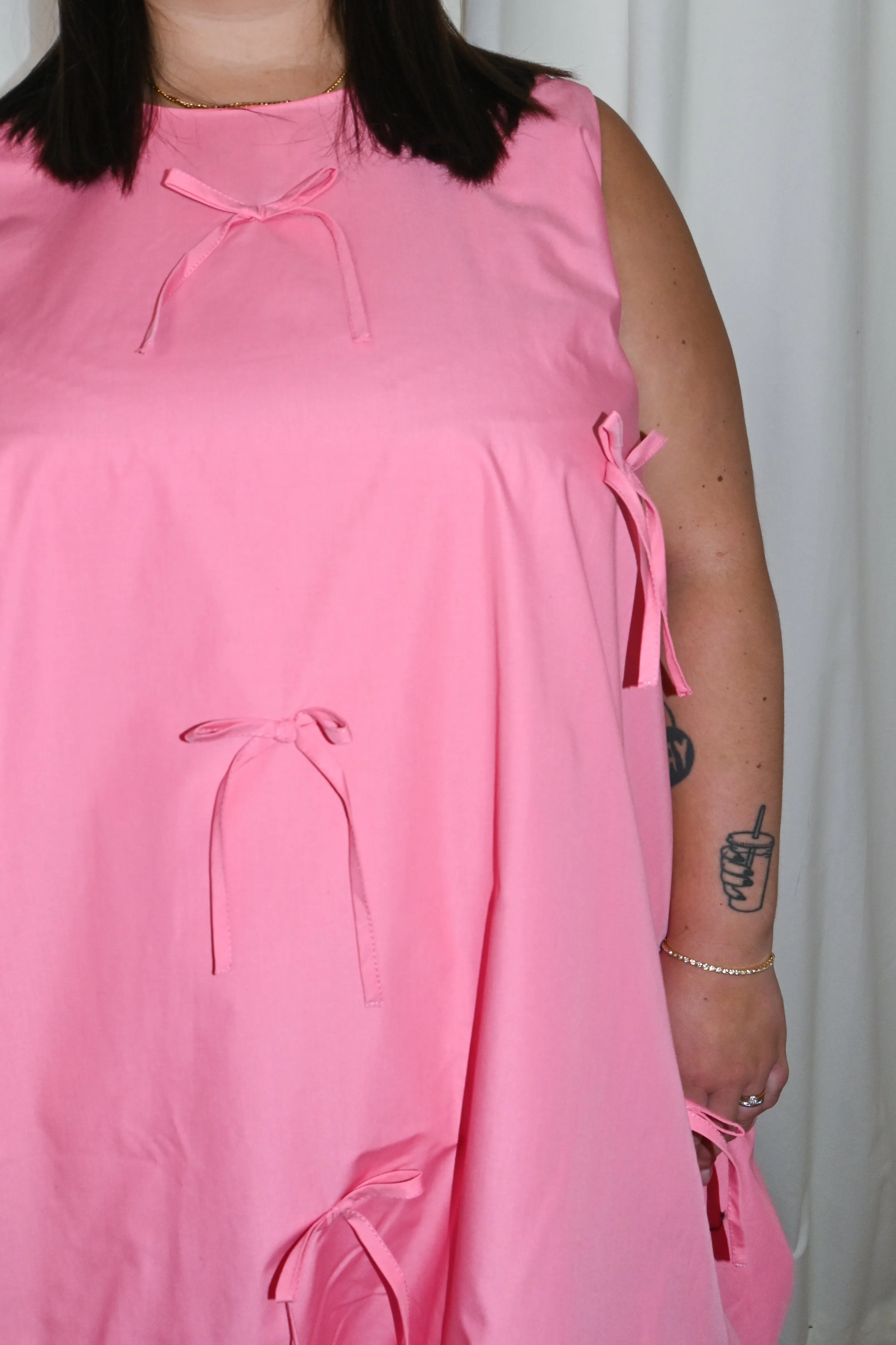 CURVE Bow Mini Dress sold by Valencia Boutique product image thumbnail 4