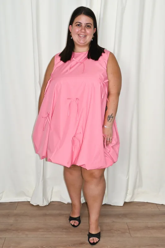 CURVE Bow Mini Dress sold by Valencia Boutique