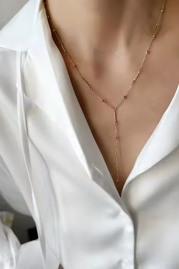 Lariat Necklace sold by Valencia Boutique