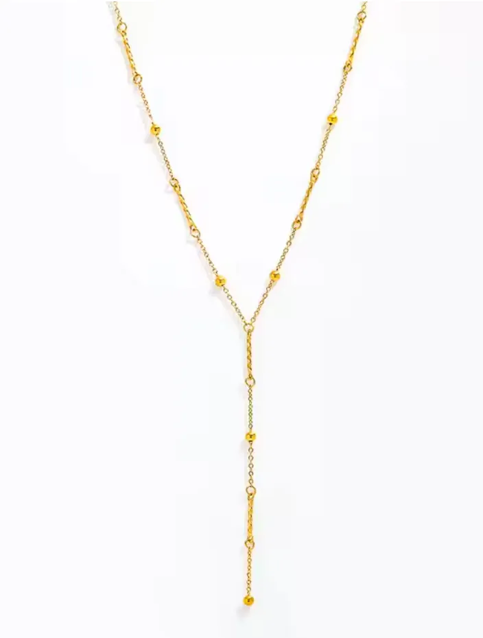 Lariat Necklace sold by Valencia Boutique product image thumbnail 2