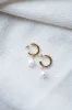 Pearl Hoop sold by Valencia Boutique