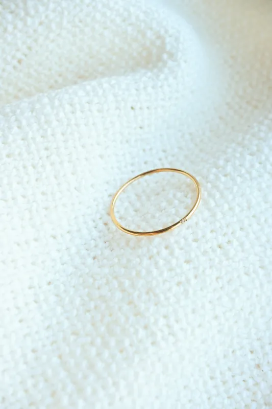 Dainty Simple Band sold by Valencia Boutique