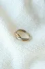 Mixed Metal Twist Ring sold by Valencia Boutique