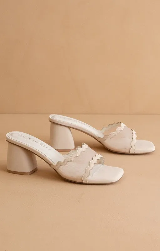 Trina Block Heel Sandal sold by Valencia Boutique