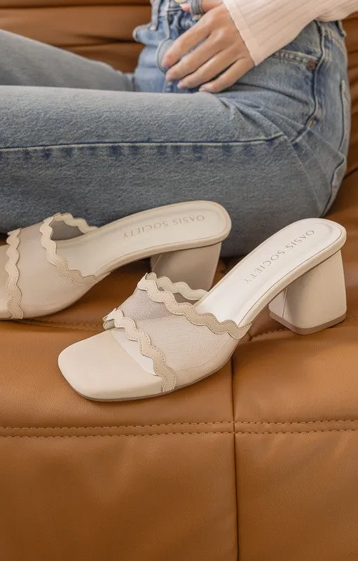 Trina Block Heel Sandal sold by Valencia Boutique product image thumbnail 2