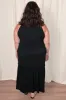 CURVE Soft Tiered Midi Dress sold by Valencia Boutique
