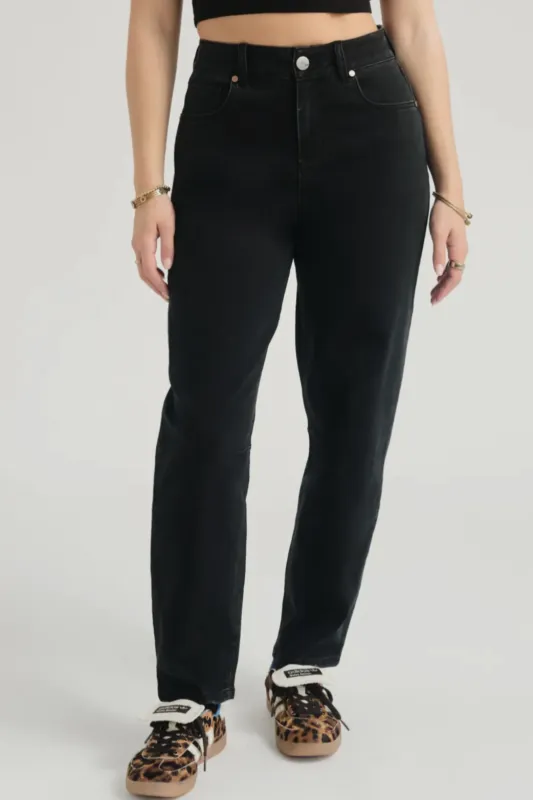 Benny Slim Barrel Jean sold by Valencia Boutique